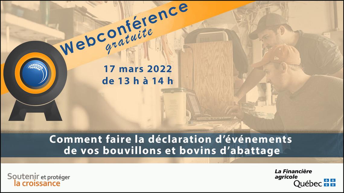 Webconférence FADQ 17 mars